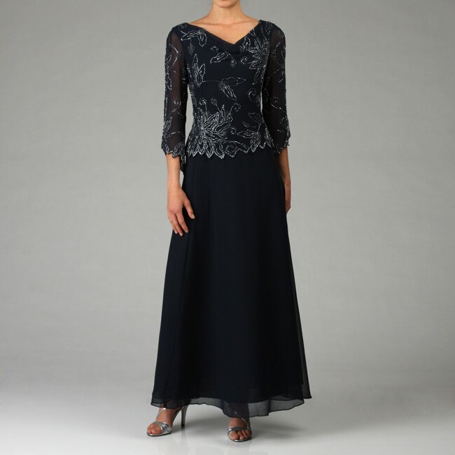 jkara navy gown
