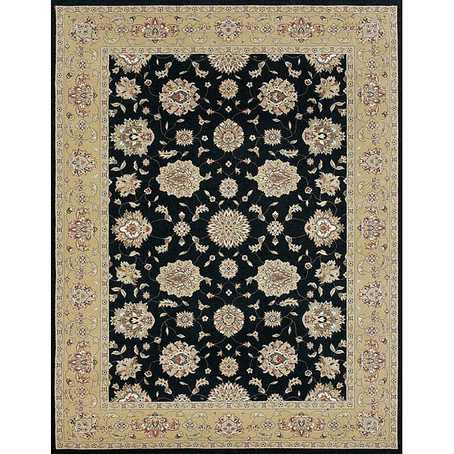 Stafford Black Oriental Rug (5 x 76)