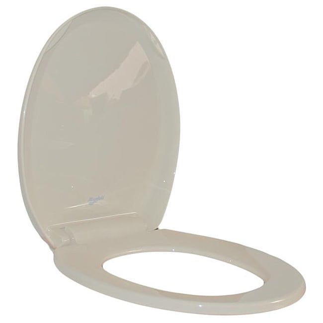 Mansfield Smartclose Round Bonecolored Covered Toilet Seat 12678019 Shopping