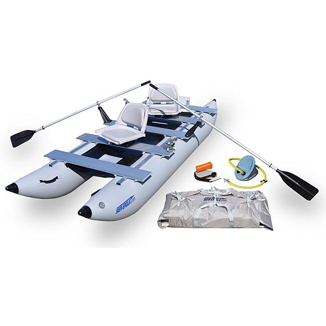 Buy boating shops - Sea Eagle FoldCat 375FC Foldable Pontoon Boat
