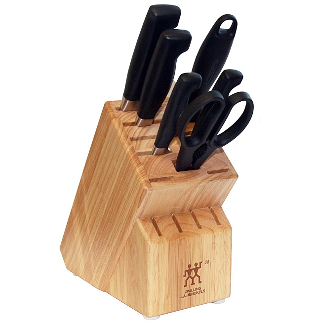 zwilling now s 7 piece knife block set