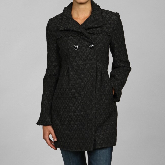 Steve Madden Women's Novelty Lace Babydoll Coat 12719534 Overstock