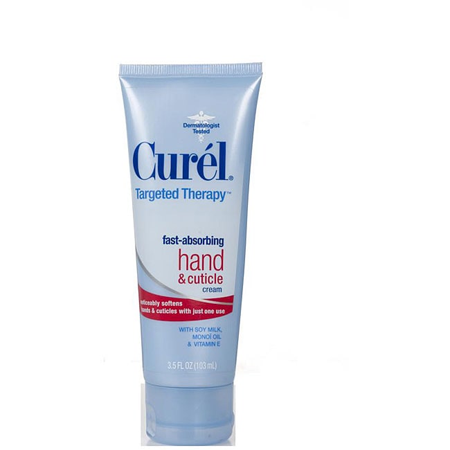Curel Targeted Therapy 3.5ounce Hand & Cuticle Cream (Pack of 4