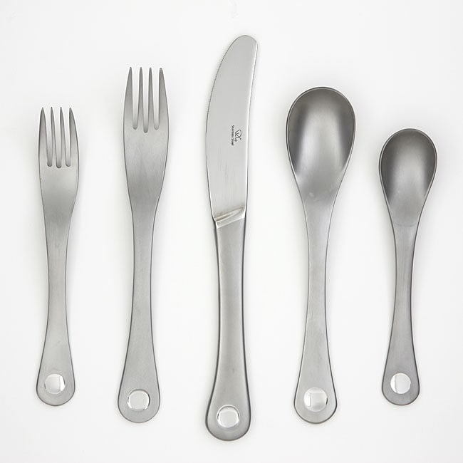 Robert Welch 'Pendulum' 45-piece Flatware Set - 12914945 - Overstock ...