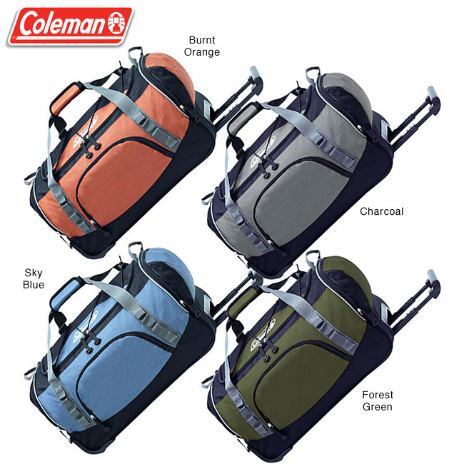 Coleman Tracker 21inch Carryon Rolling Duffel Bag 12923960