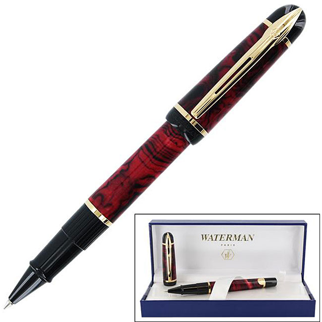 Waterman Phileas Red Fine Point Rollerball Pen 12931617 Overstock