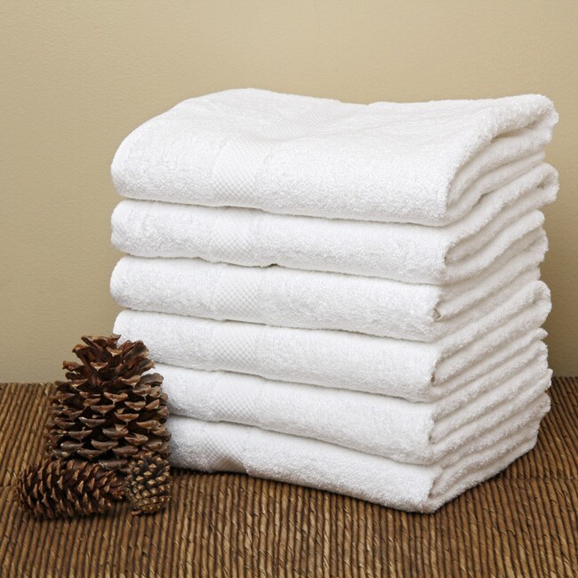 Everyday Commercial Bath Towels (Set of 6) 12931923