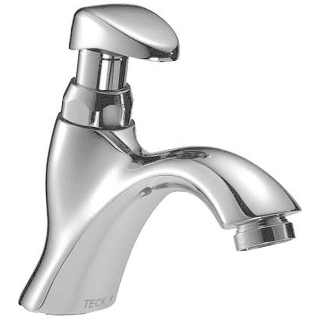 Delta 87T112 Single Hole Mount Polished Chrome Push Button Metering