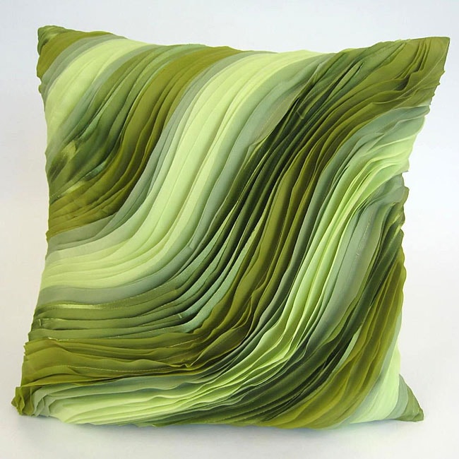 Designer Collection Apple Green Breeze Pillow  