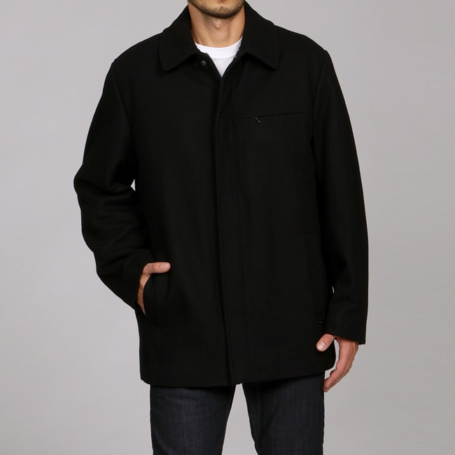 Calvin Klein Men's Full Zip Wool Blend Coat 12964739