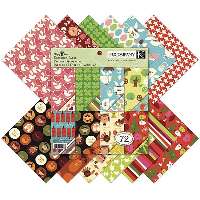   and Company Sleepy Tree Seasonal Jumbo Paper Pad Packs  