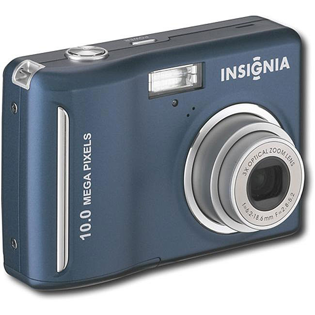 Insignia NSDSC10B Blue 10MP Digital Camera (Refurbished) 12991141 Shopping