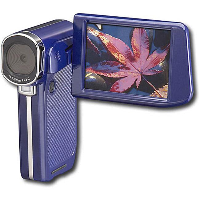 Insignia Dark Blue 5MP 720p HD Digital Camcorder (Refurbished
