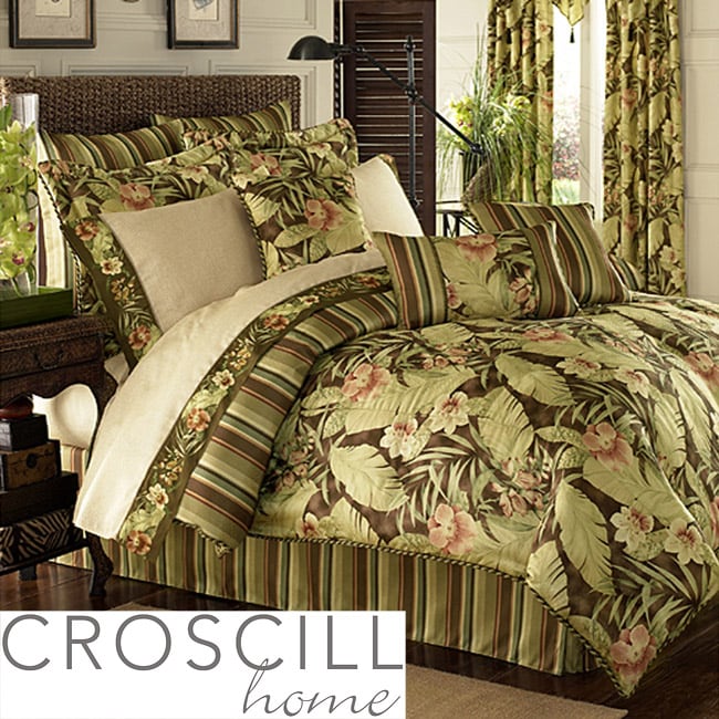 Croscill Brazil Kingsize 14piece Bed in a Bag with Sheet Set