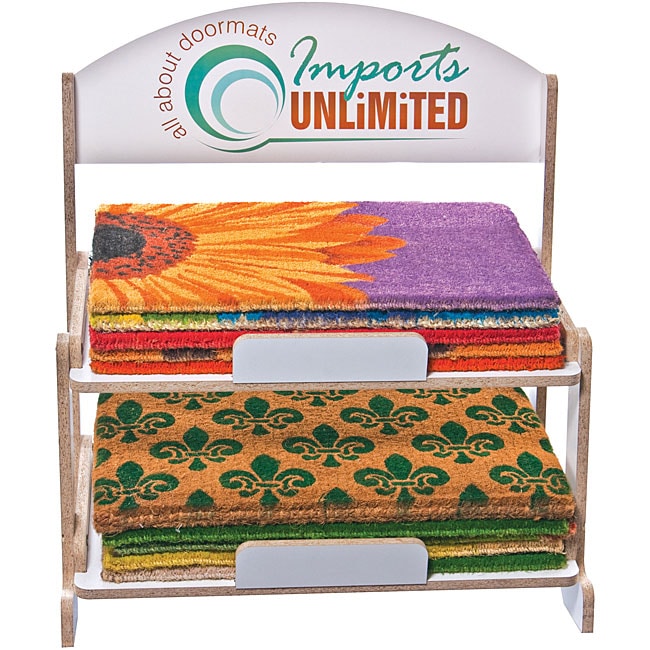 Small 2shelf Door Mat Display Rack 13046256 Shopping