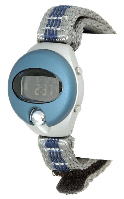 Pulsar Spoon Womens Digital Display Blue/Grey Watch  