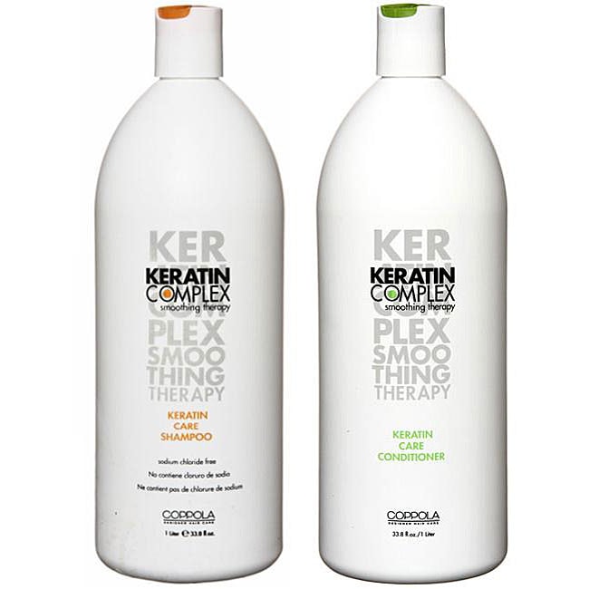 Coppola Keratin Complex Care 33.8oz Shampoo/ Conditioner Set