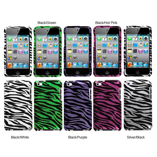 Compatibility: Apple iPod Touch 4 Design: Zebra Dimensions: 2.3 inches wide 