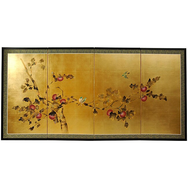 Silk and Wood 24 inch Cherry Blossom Wall Hanging (China) Today $161