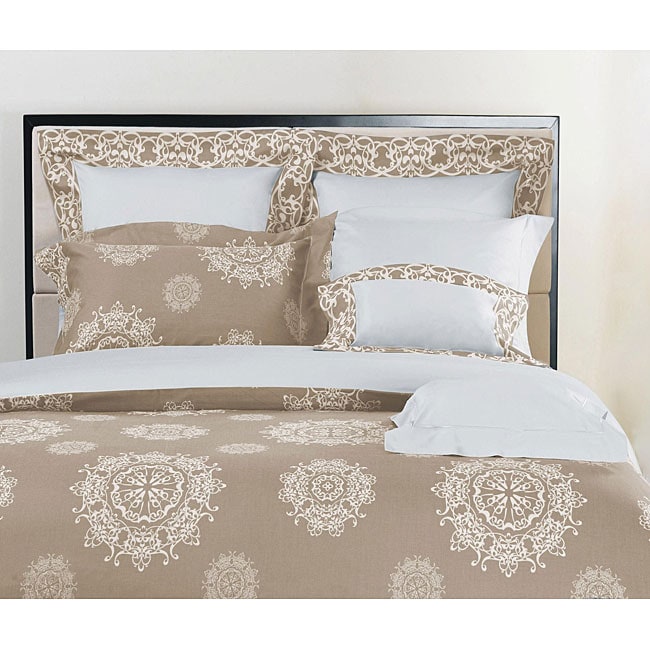 Medallion Taupe Kingsize Duvet Cover Set 13192670