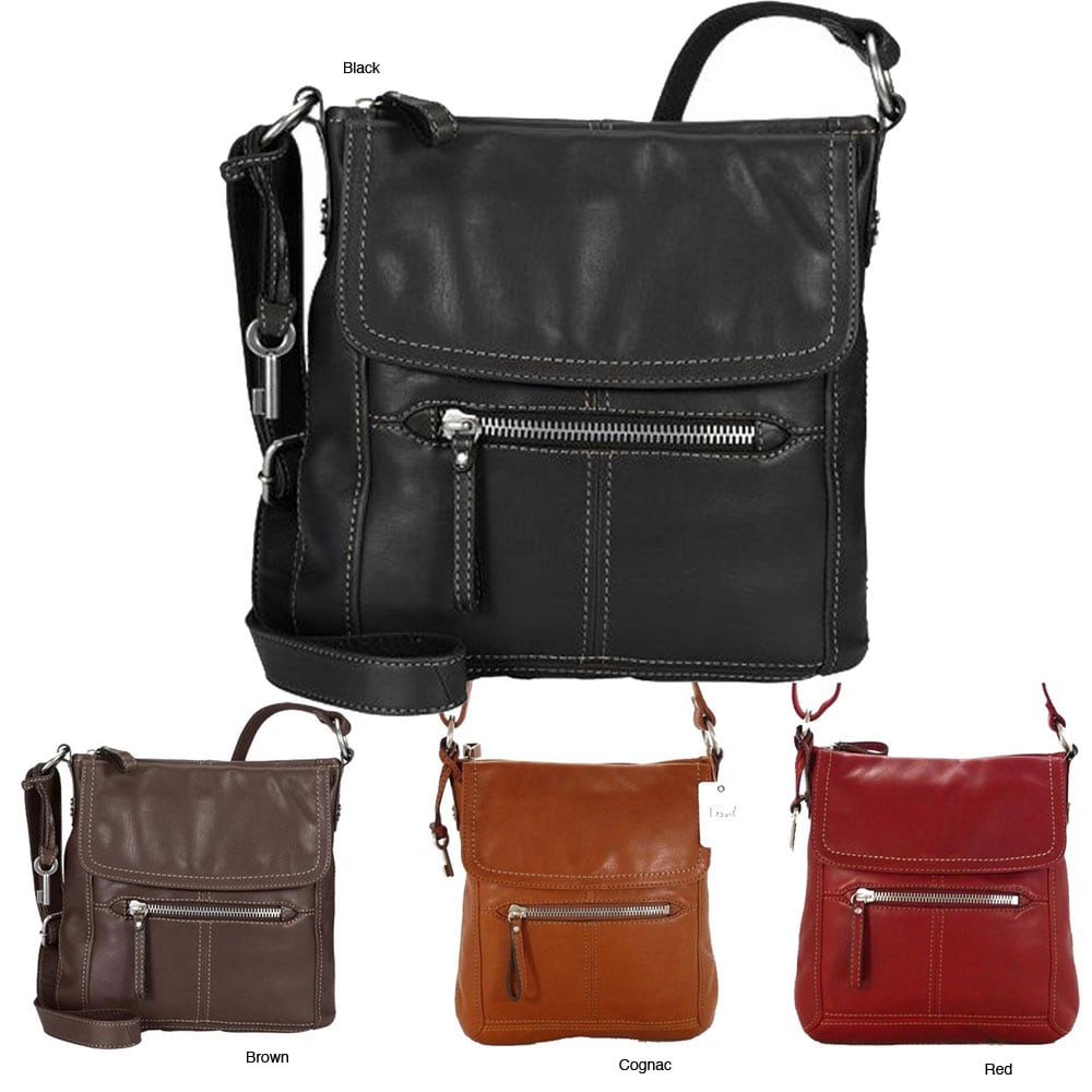 Fossil &#39;Hanover&#39; Leather Cross-body Bag - 13279239 - www.bagssaleusa.com Shopping - Top Rated Fossil ...