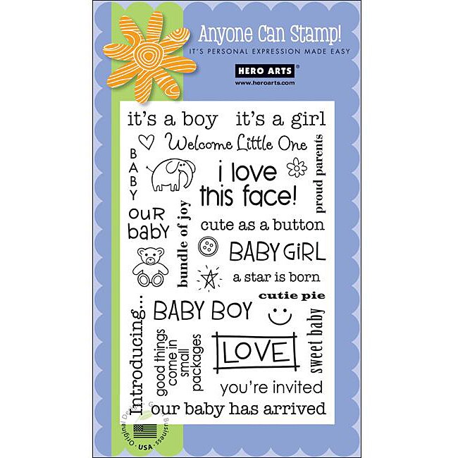 Hero Arts Baby Clear Stamps  