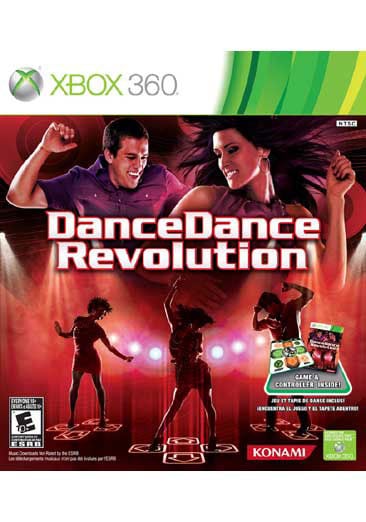 Xbox 360   Dance Dance Revolution Bundle   By Konami
