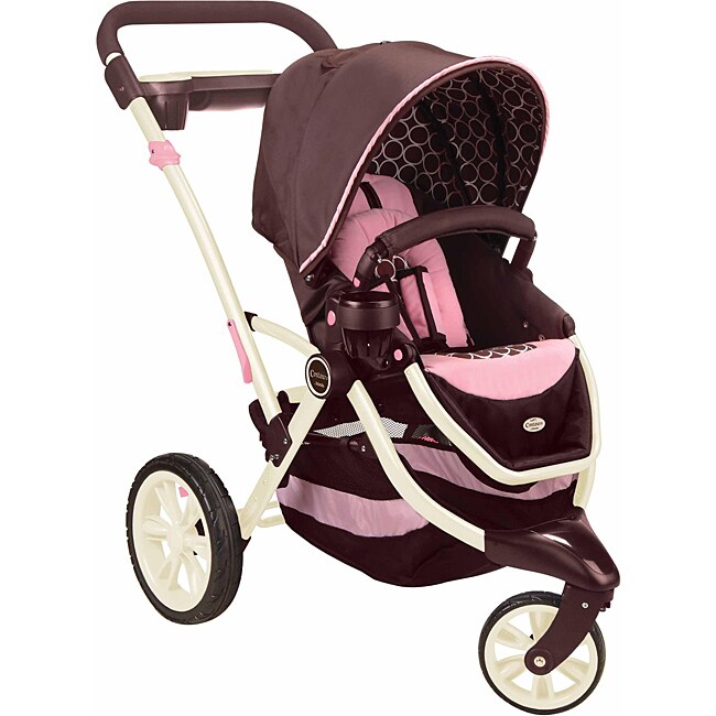 3 wheel toy pushchair