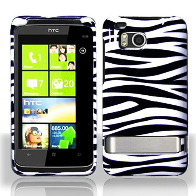 Premium HTC ThunderBolt Zebra Protector Case  