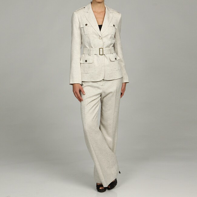 John Meyer Women's Belted Pant Suit Overstock™ Shopping Top Rated