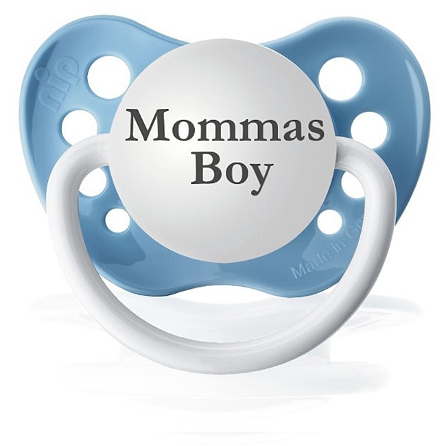 Personalized Pacifiers Blue Mommas Babe Pacifier