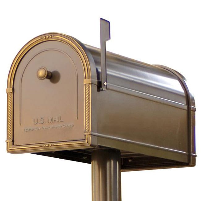 Avalon Bronze Postmount Mailbox 13516678 Shopping