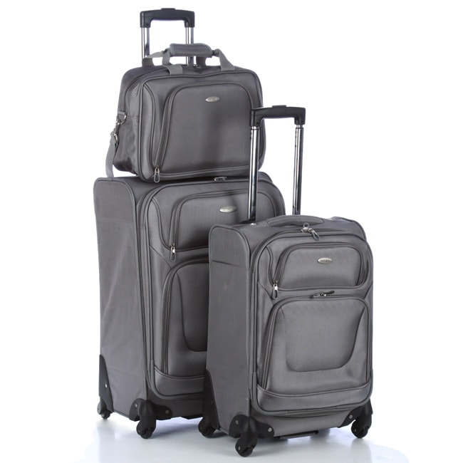 Samsonite Silver 3-piece Spinner Luggage Set - 13516852 - www.bagssaleusa.com Shopping - Great Deals ...