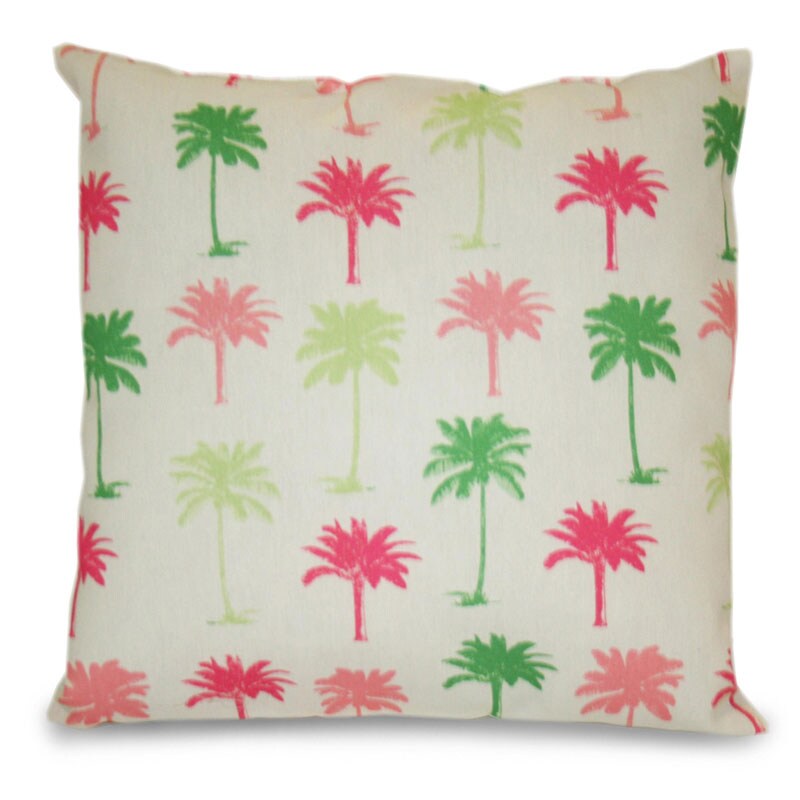 Florida Palm Tree Square Outdoor Decorative Pillow Overstock