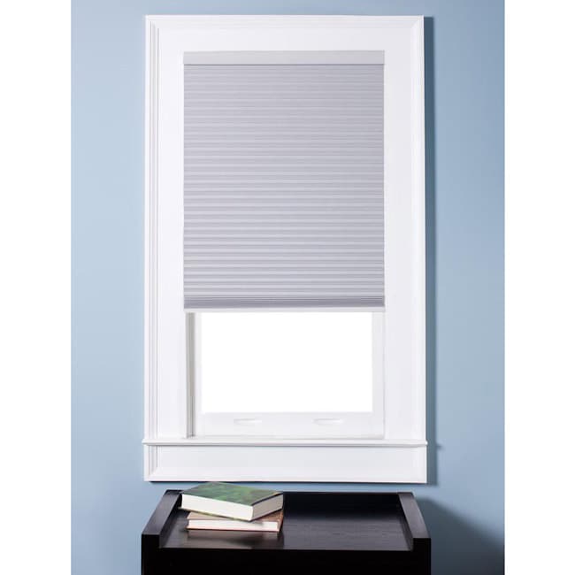 Blackout White Cordless Cellular Shades (31.5 x 60)