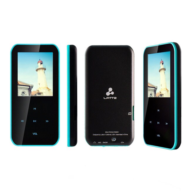 Latte iPearl S Blue 4 GB 1.8-inch LCD MP4 Player