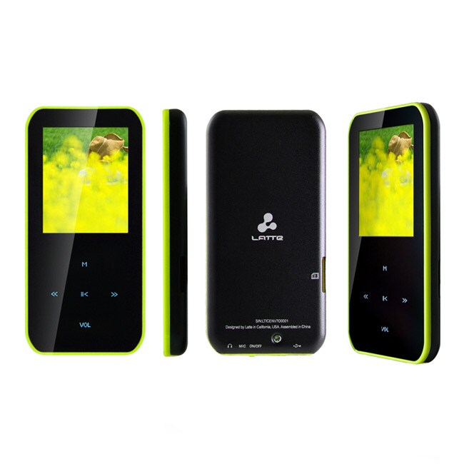 Latte iPearl S Green 4GB 1.8-inch LCD MP4 Player