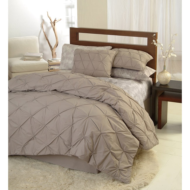 Carissa Taupe Queensize 4piece Comforter Set 13740202 Overstock