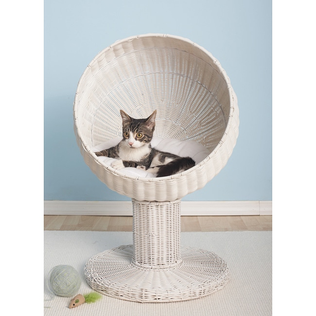 refined feline kitty ball bed