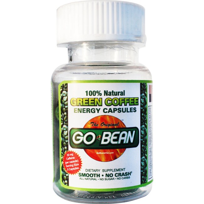 Go Bean Green Coffee 180 count Energy Capsules