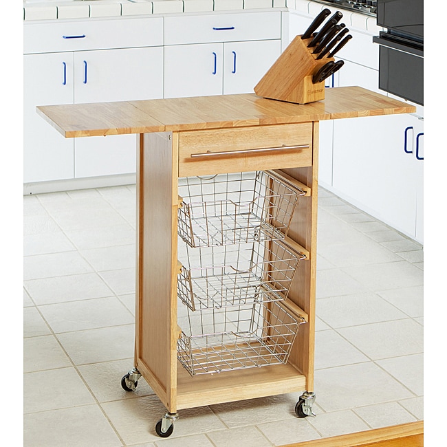 Expandable Wooden Kitchen Island Overstock™ Shopping Big Discounts