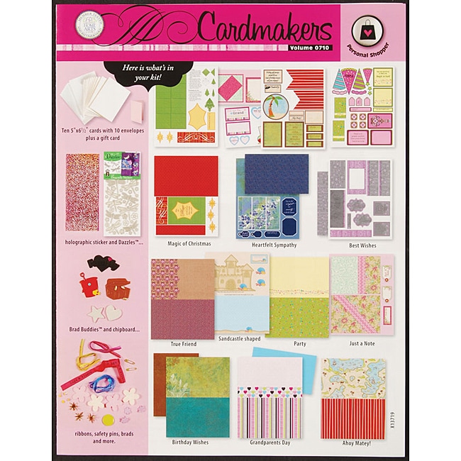 off the Press Personal Shopper July 2010 Cardmakers