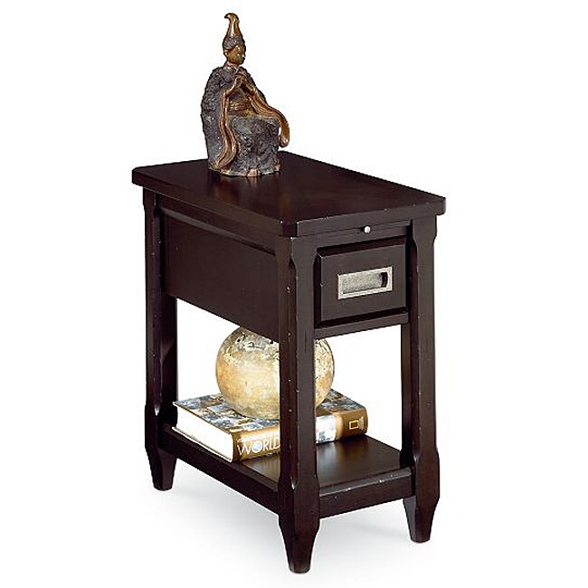 Campbell Dark Cafe Reclinermate End Table