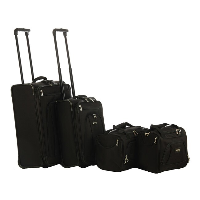 Delsey Helium Alliance 4 piece Lightweight Luggage Set  