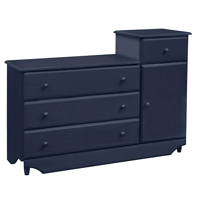 DaVinci Emily Navy Blue Combo Dresser 13881480 Shopping Big Discounts on