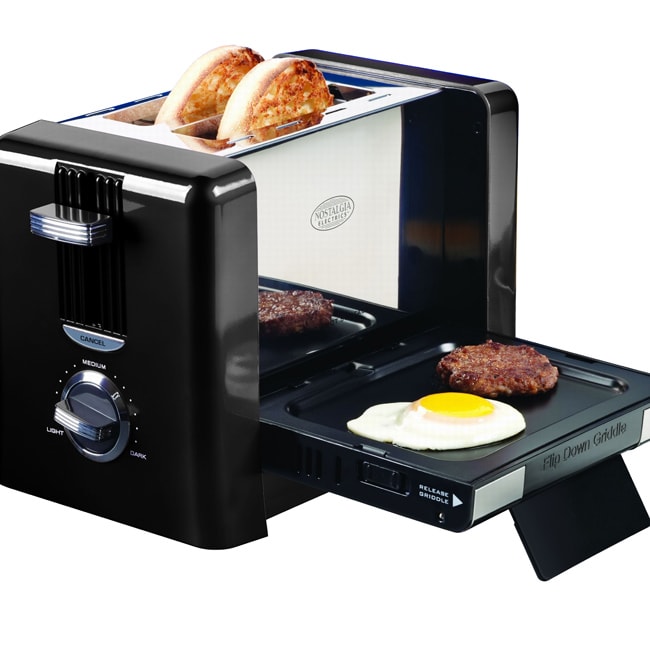 Nostalgia Electrics Flipdown Breakfast Toaster 13907278 Overstock