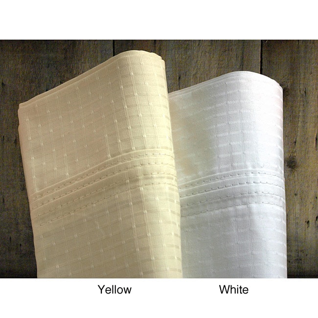 Egyptian Cotton Sateen 450 Thread Count Windowpane Dobby Pillowcases