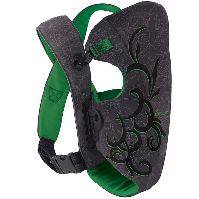 Evenflo Snugli Front Soft Carrier in Green Roses Overstock™ Shopping