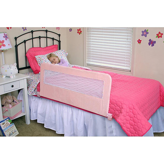 Regalo Swing Down Toddler Bed Rail Safety Sleep Bedrail 2025 Pink New