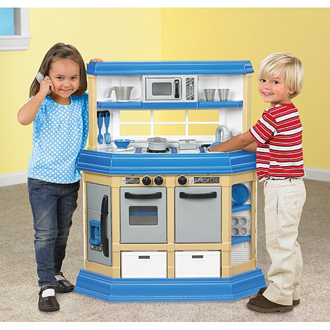 Buy American Plastic Toys - American Plastic Toys KM Custom Kitchen Play Set (Custome Kitchen KM)